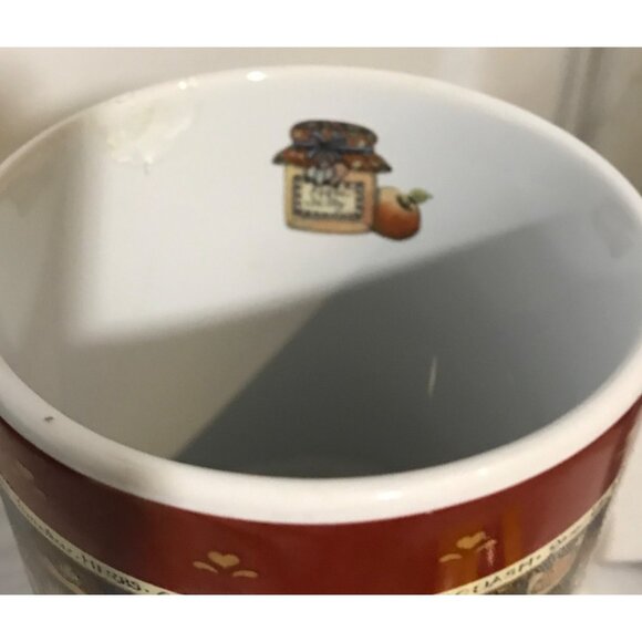 Lang & Wise Mug Virginia's Preserves Collector Coffee Cup By Susan Winget 1997 - Picture 2 of 8